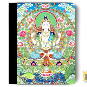 Funda Zen Buddha para iPad, funda para iPad Pro, funda para iPad Air, funda para iPad Mini, funda de cuero para iPad