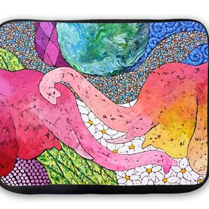 Flow of Love Elephants iPad Case, Laptop Bag, Laptop Sleeve, Laptop Case, iPad Sleeve, MacBook Case, Tablet Case, Lenovo Case, Chromebook
