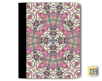 Pink Motif iPad Case, iPad Pro Case, iPad Air Case, iPad Mini Case, Leather iPad Case