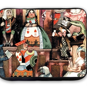 Alice The Trial  iPad Case, Laptop Bag, Laptop Sleeve, Laptop Case, iPad Sleeve, MacBook Case, Tablet Case - Alice in Wonderland