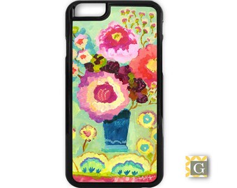 iPhone Case, iPhone 13 Case, iPhone 12 Case, iPhone 11, iPhone 10, Galaxy S20 Case, Galaxy Note Case "Petite Blue" by Kimberly Hodges