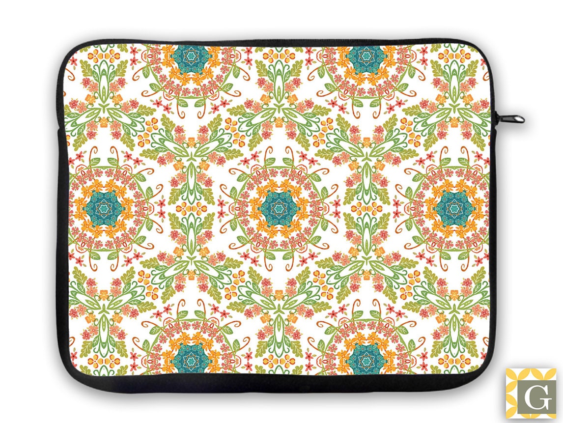 patterned laptop bag