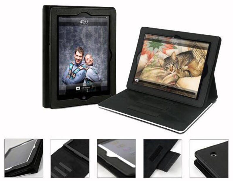 The Kiss iPad Case, iPad Pro Case, iPad Air Case, iPad Mini Case, Leather iPad Case image 2