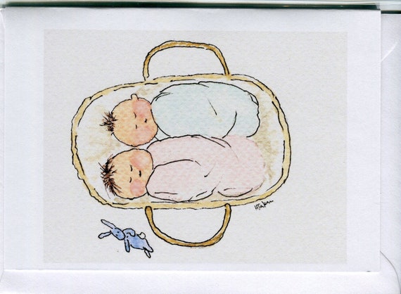 Twins Cards Baby Twin Shower Cards Newborn Twins Boy And Girl Etsy Twins Cards Baby Twin Shower Cards Newborn Twins Boy And Girl Etsy
