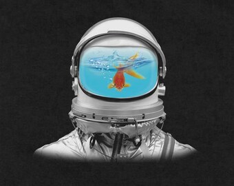 Fish Tank Astronaut Camisa para (Infant. Niños pequeños, Jóvenes)