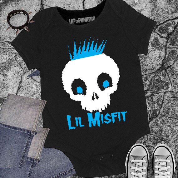 Lil Misfit Cute Punk Bodysuit Baby Punk Clothes Punk Rock Infant Clothing Cute Skull Punk Apparel Lil Misfit Boy Bodysuit Etsy Ireland