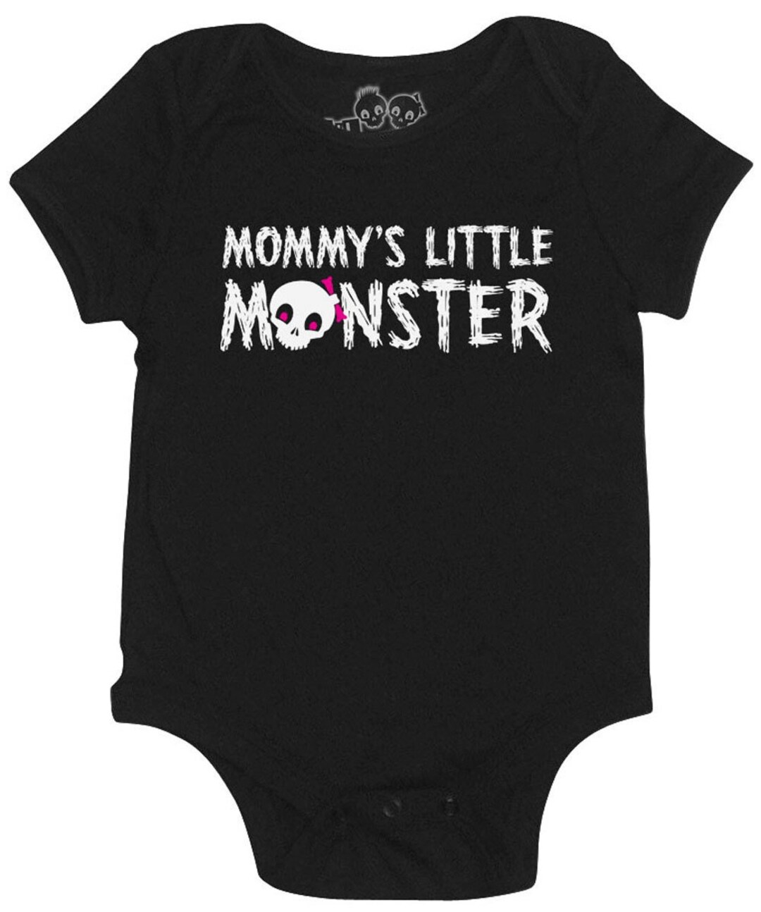 Mommy's Little Monster Cute Punk Rock Clothes Baby Punk Clothing Girl's