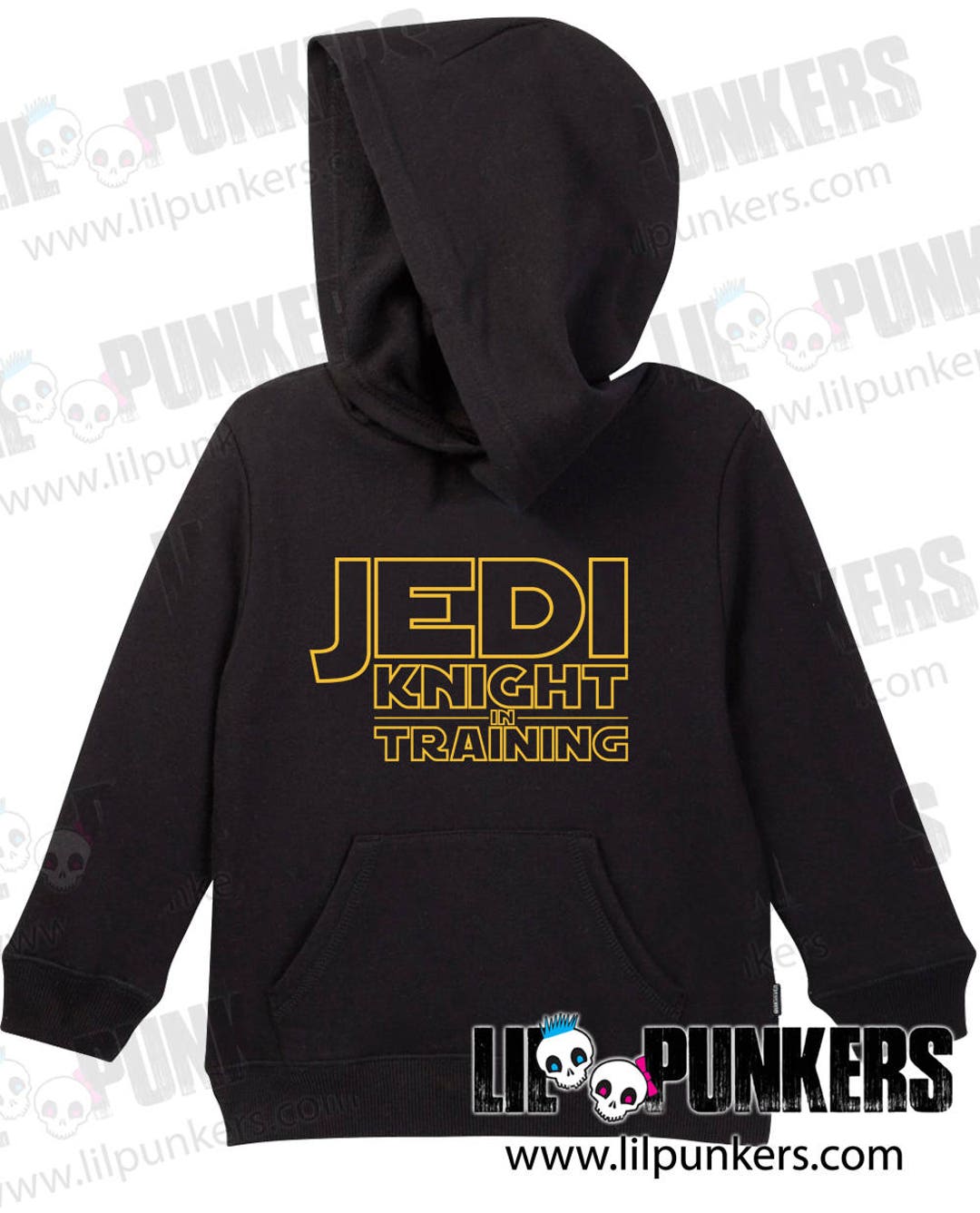 Jedi Hoodie Jedi Knight in Training Pullover Hoodie Sweatshirt Etsy