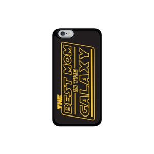 Best Mom in the Galaxy Personalized Protective Cell Phone