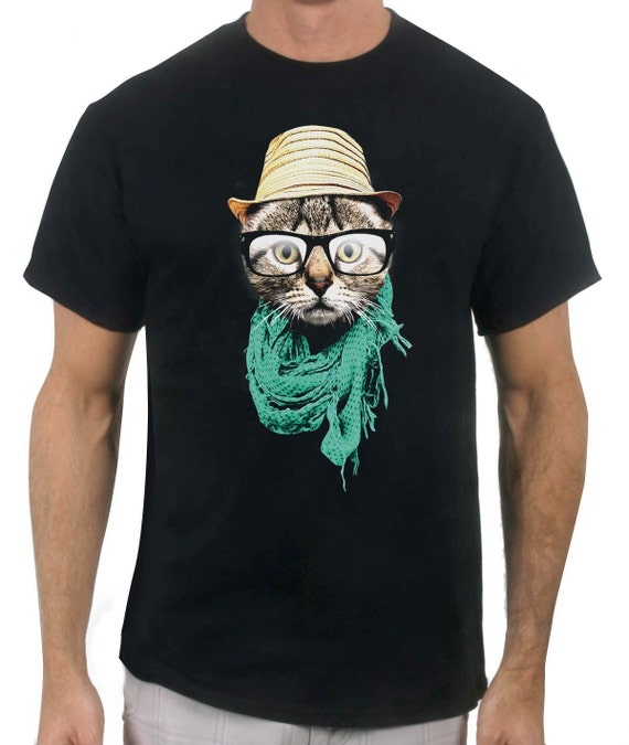 Funny cat shirts store for men