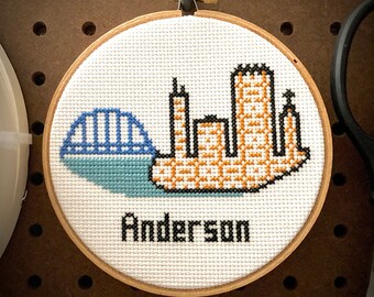 Anderson Cross Stitch Pattern - PDF Pattern ONLY