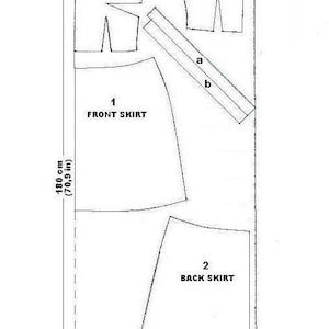 PDF Sewing Pattern Basic Sleeveless Dress With 3 Skirt - Etsy