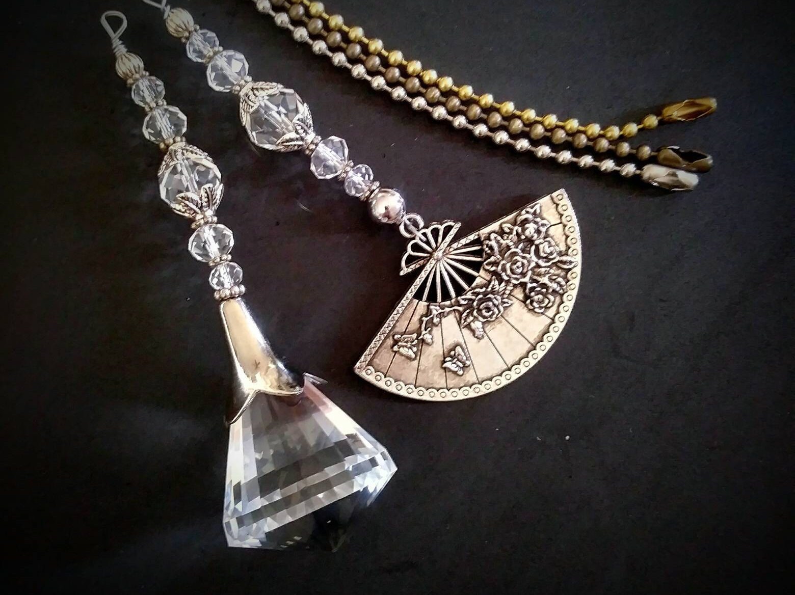 Juego de tirador del ventilador de techo tirador de la luz | Etsy