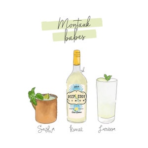 Personalized favorite drinks-DIGITAL ONLY