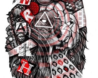 Wrath- limited edition A3 art print