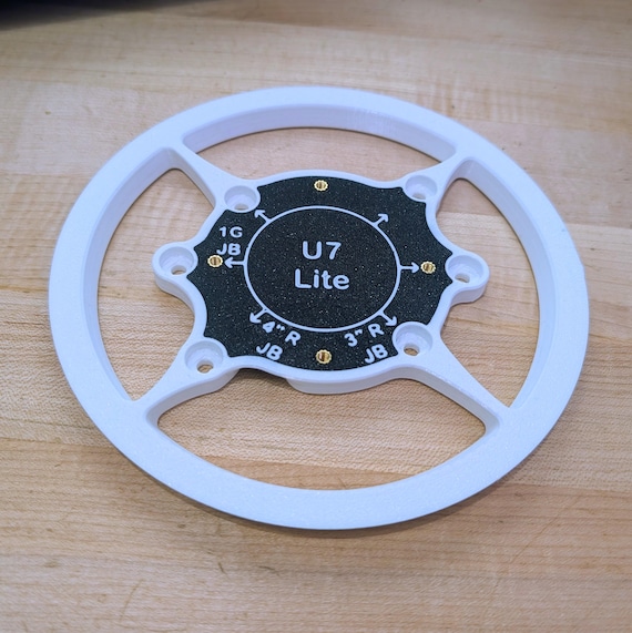 Access Point Adapter for Ubiquiti Unifi U7 Lite AP - Single Gang
