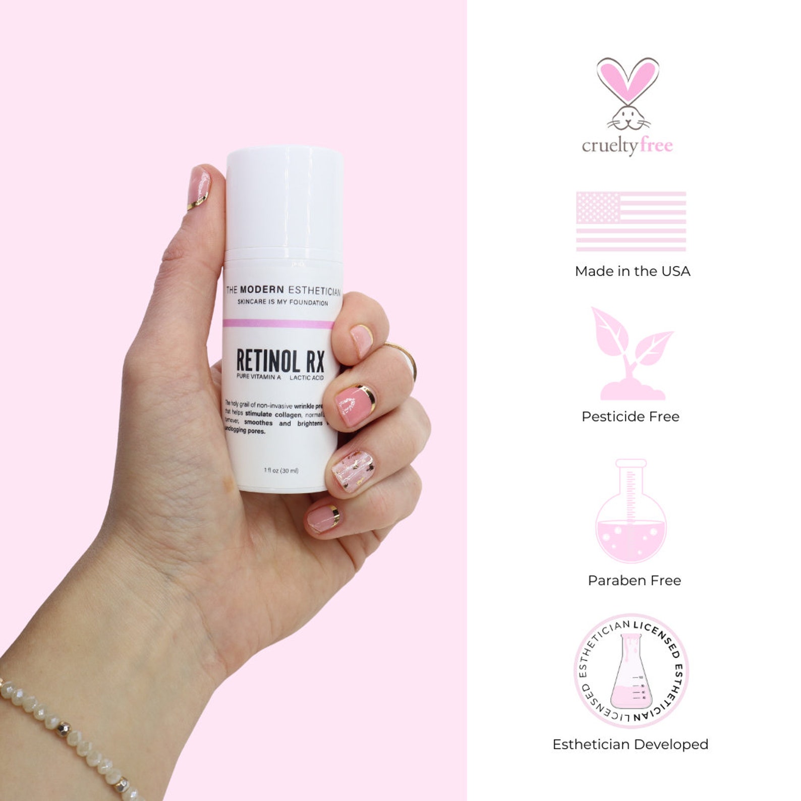 Retinol Rx RETINOL RX Pure Vitamin A and Lactic Acid, This Serum Works ...