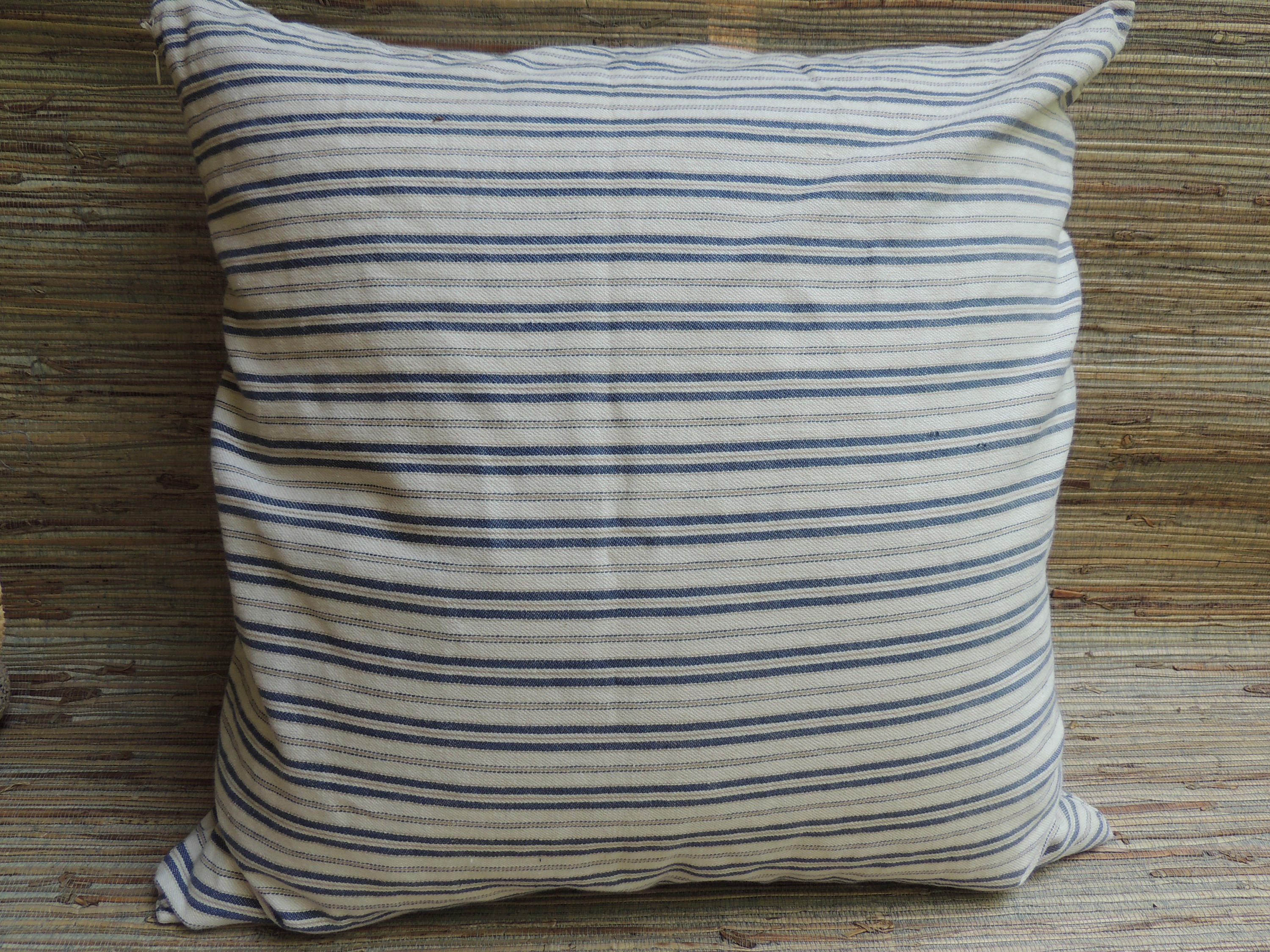 Linen & Cotton Summer Pillow Cover Vintage Pottery Barn