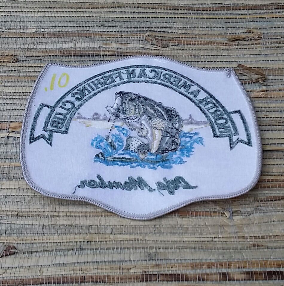 North American Fishing Club Large Life Member Patch