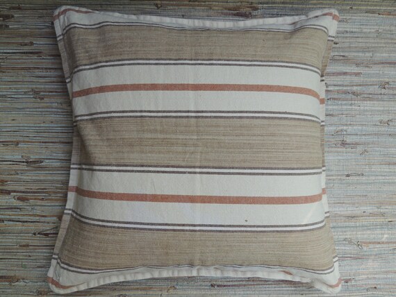 Linen Cotton Pillow Cover Vintage Pottery Barn Etsy