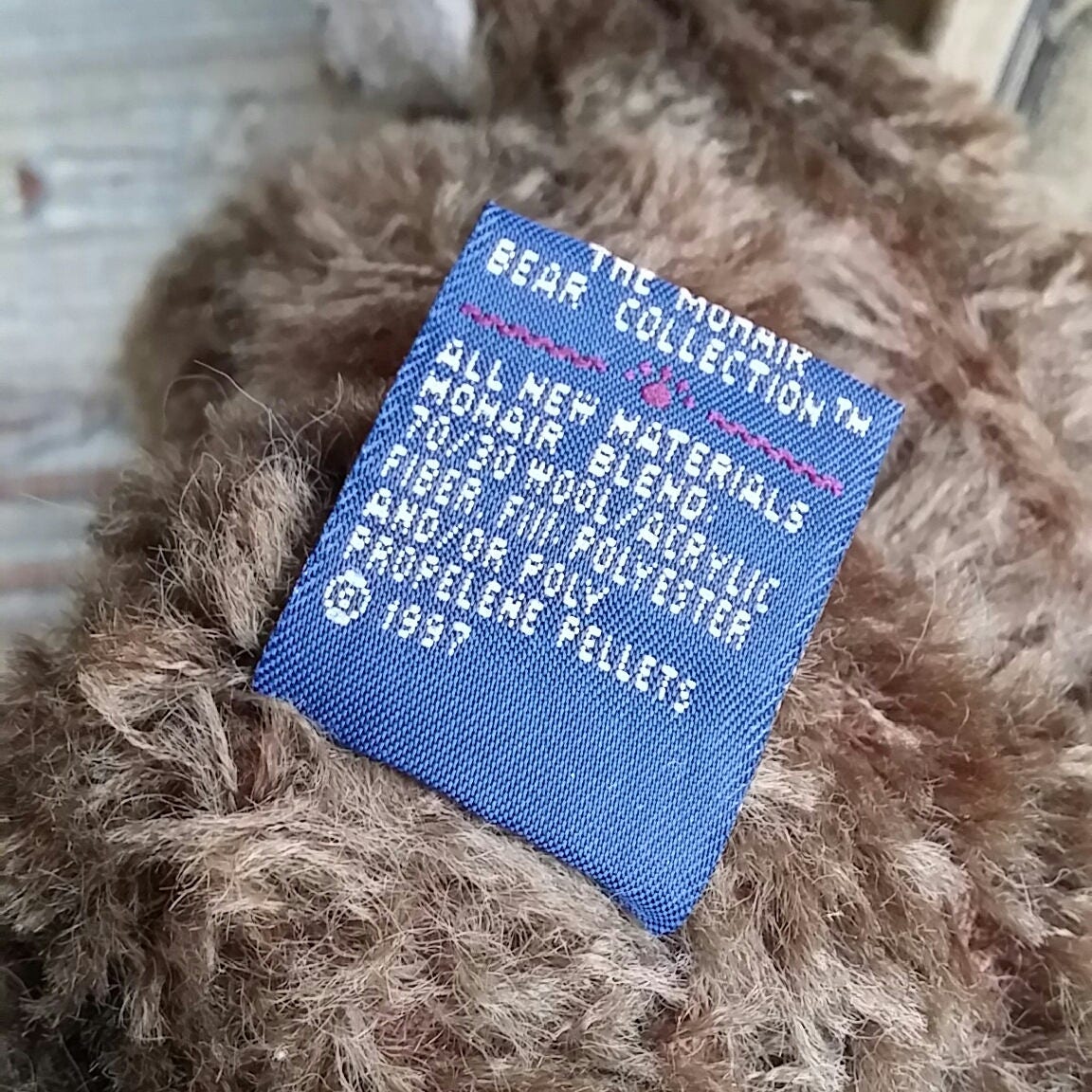 Reagan F. Bearington Boyds Original Mohair Bear Collection | Etsy