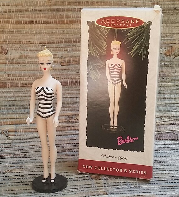 Debut 1959 Hallmark Keepsake Barbie Ornament New Collectoer/'s Series