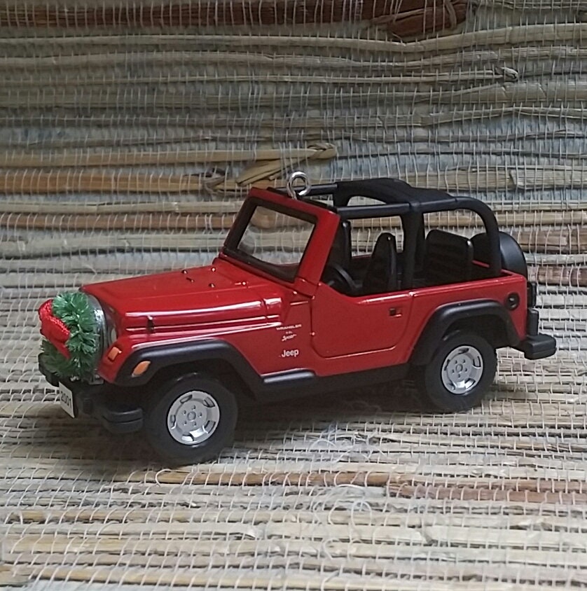Introducir 30+ imagen hallmark jeep wrangler ornament 