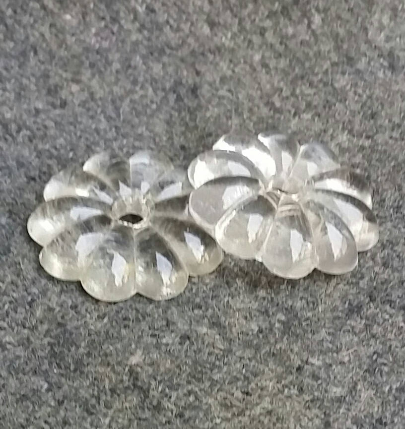 Vintage Glass Flower Chandelier Parts Lamp Parts