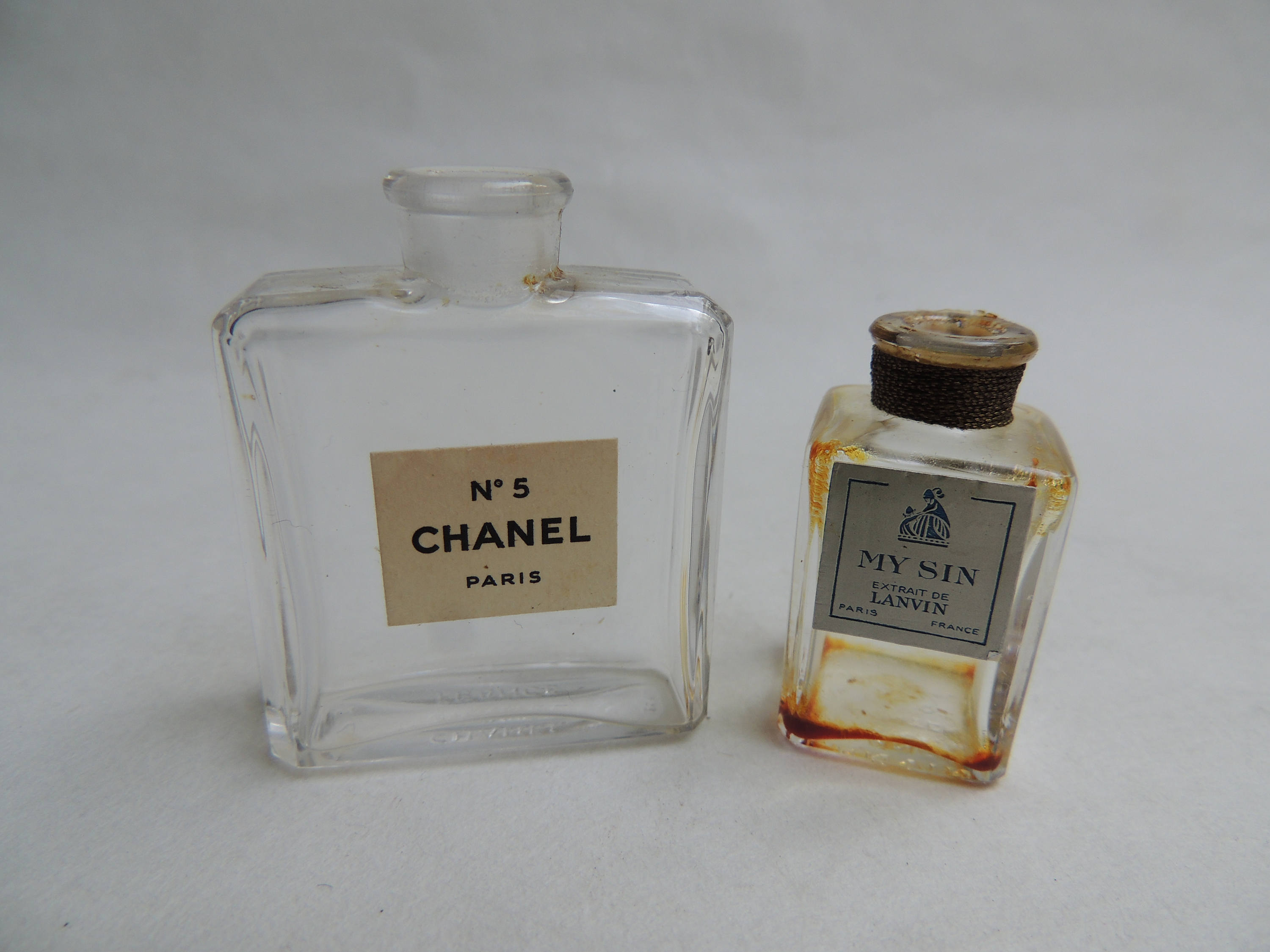 Vintage Chanel No. 5 Perfume Bottle