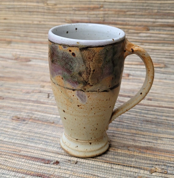 Pottery Coffee/Tea Mug Handmade 10 oz Cup Ceramic