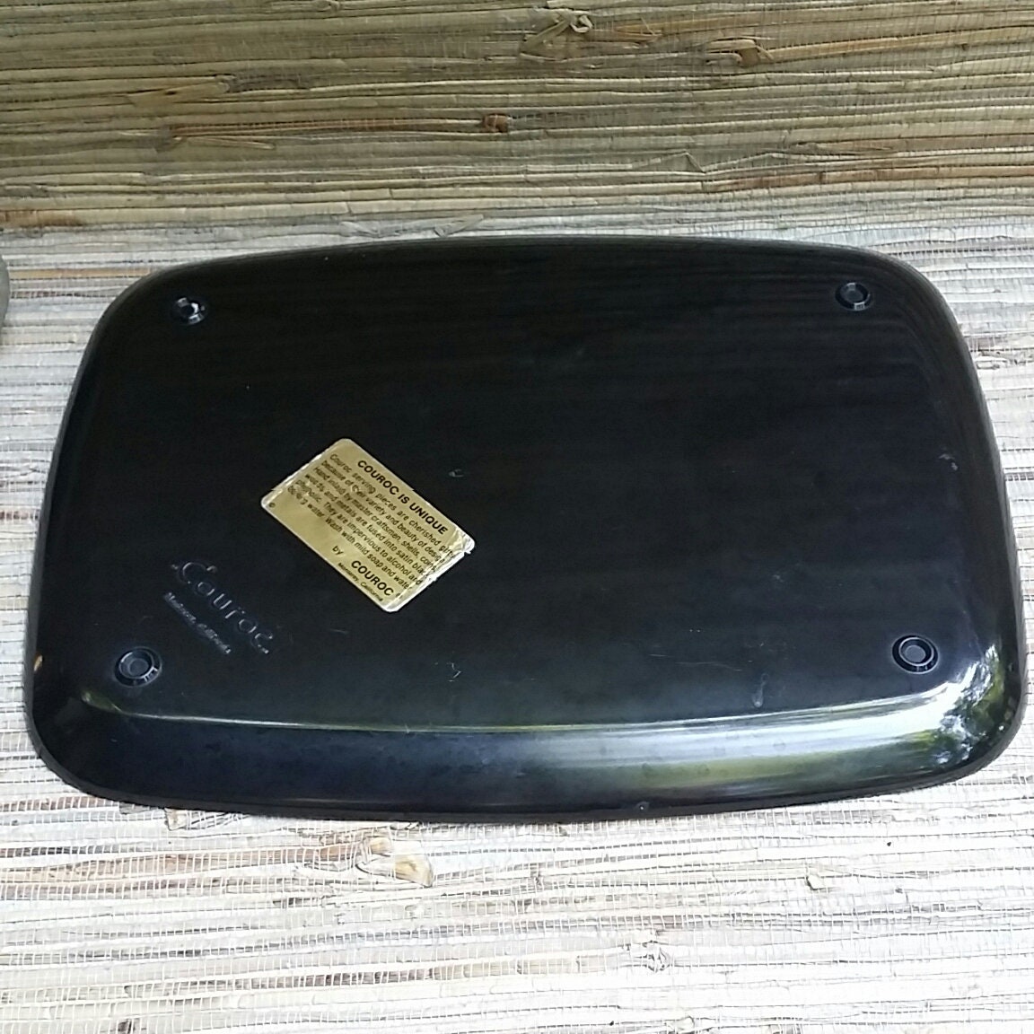 Mid Century Dancing Frogs Tray by Couroc Made in Monterey ...