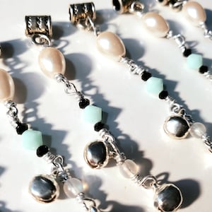 Dread Beads - Silver Bells - for Dreadlocks & Braided Hair - Sold Individually - Festival Season - Holiday Gifts - Boho Dreads