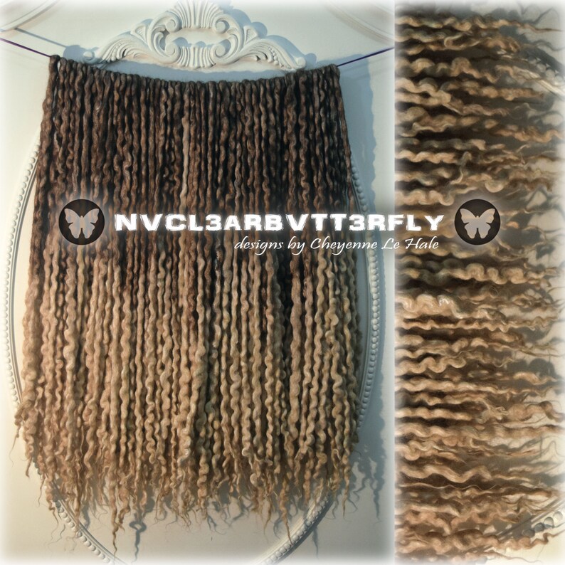 Luxury Fiber 5 10 15de Sun Bleached Hair Etsy