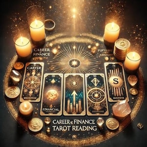 Same Day Career and Finance Tarot Reading, Future Money,  Psychic Career Reading, Career Tarot Card Reading, Money Reading Tarot