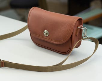 Small crossbody bag Leather cross body phone bag