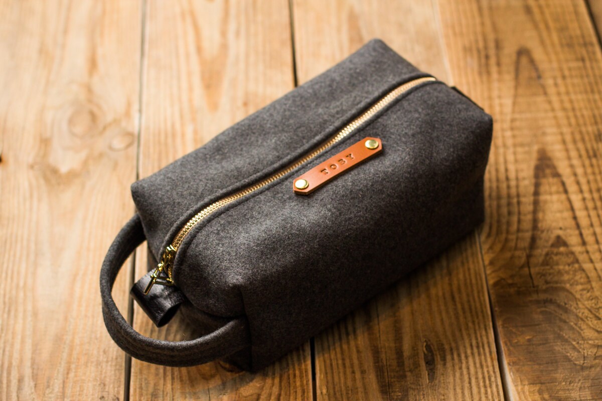 Mens toiletry bag Dad gifts Groomsmen gift Wedding gift Etsy