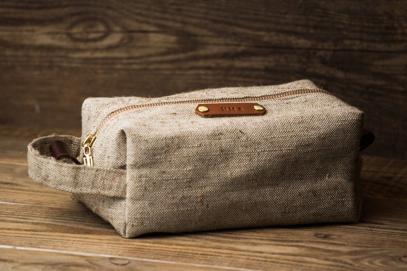 Mens toiletry bag Dad gifts Groomsmen gift Wedding gift Etsy