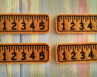 Felt Ruler - Etsy