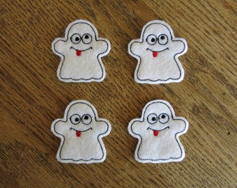 Silly Ghost, set of 4, Felties