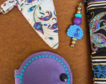 Project bag: Cross stitch, embroidery, sewing. Travel bag.