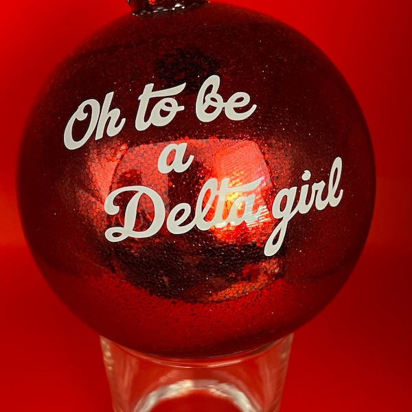 Delta Girl Ornament