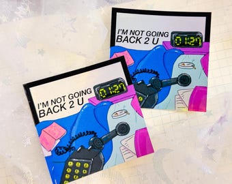 nct 127 back 2 u 1:27 AM sticker | nct illustration sticker | kpop fanart sticker | nctzen md