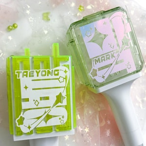 nct 127 y2k lightstick sticker | neobong Abziehbilder | kpop lightstick deko nctzen vinyl sticker