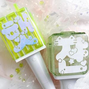 nct 127 Leuchtstick Aufkleber | neobong Abziehbilder | kpop lightstick deko nctzen vinyl sticker
