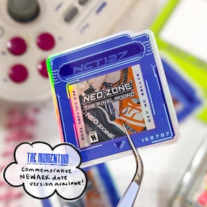 nct 127 gameboy punch vinyl sticker  | gameboy cartridge stickers | kpop songs nctzen sticker deco