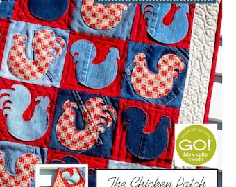 PDF DOWNLOAD- The Chicken Patch Quilt and Table Runner