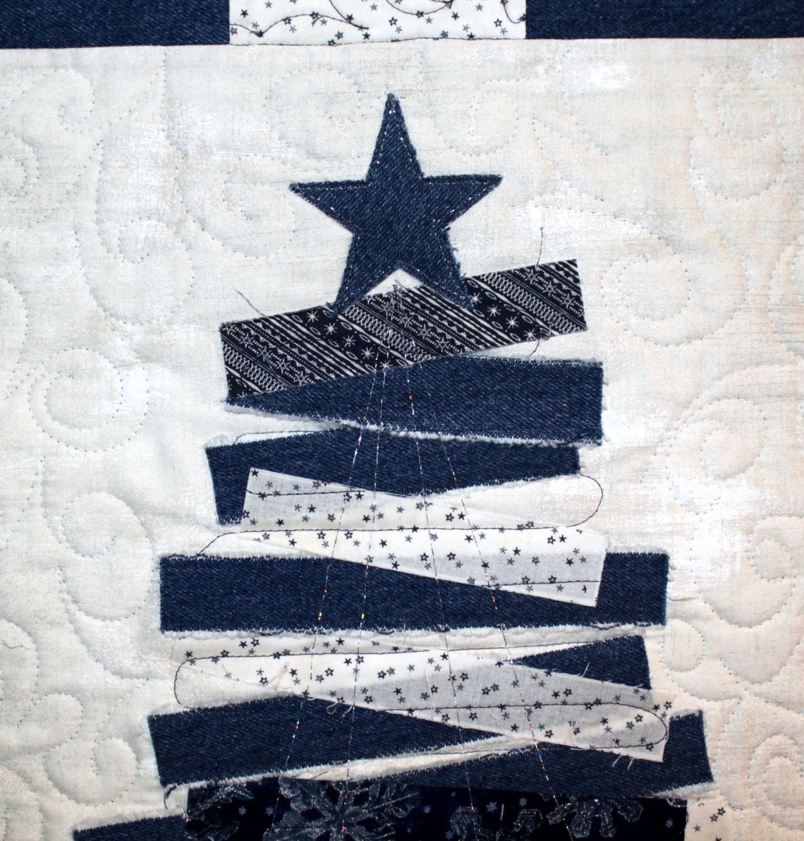PDF DOWNLOAD Jean Christmas Tree Wall Hanging Etsy