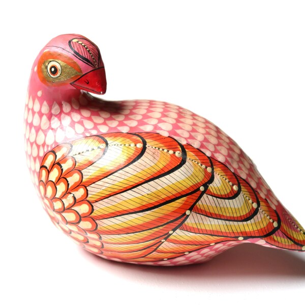 Paper Mache Bird Etsy