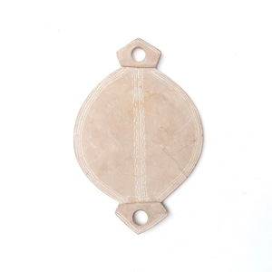 Marokkanisches Steinschneidebrett, 70er / Vintage Folk Boho Chic Marokko ethnisches Plateau
