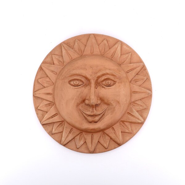 Terracotta Garden Wall Plaques Etsy